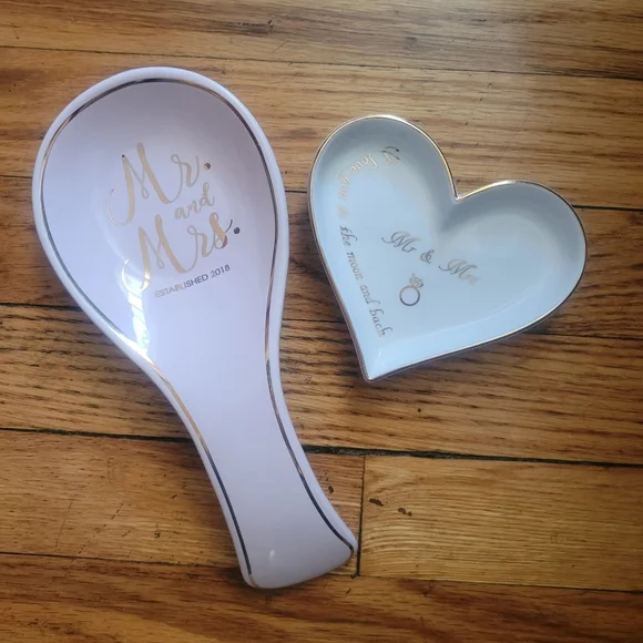 New! Spoon Rest and Ring Dish - Picture 1 of 3